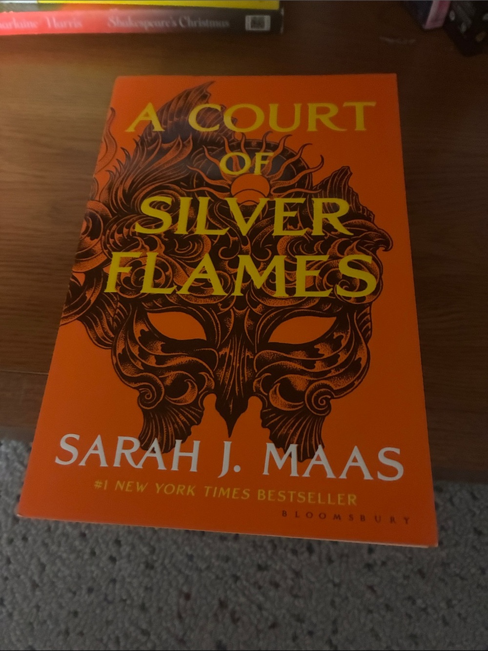 A Court of Silver Flames by Sarah J. Maas - Orange Cover